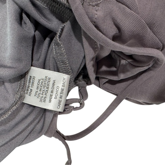 LOVE TREE Gray Wide Leg Junpsuit Small - Picture 13 of 13